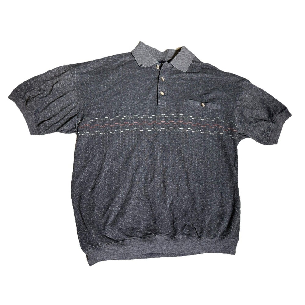 Safe Harbor Polo Men’s Large Black Banded Golf Casual